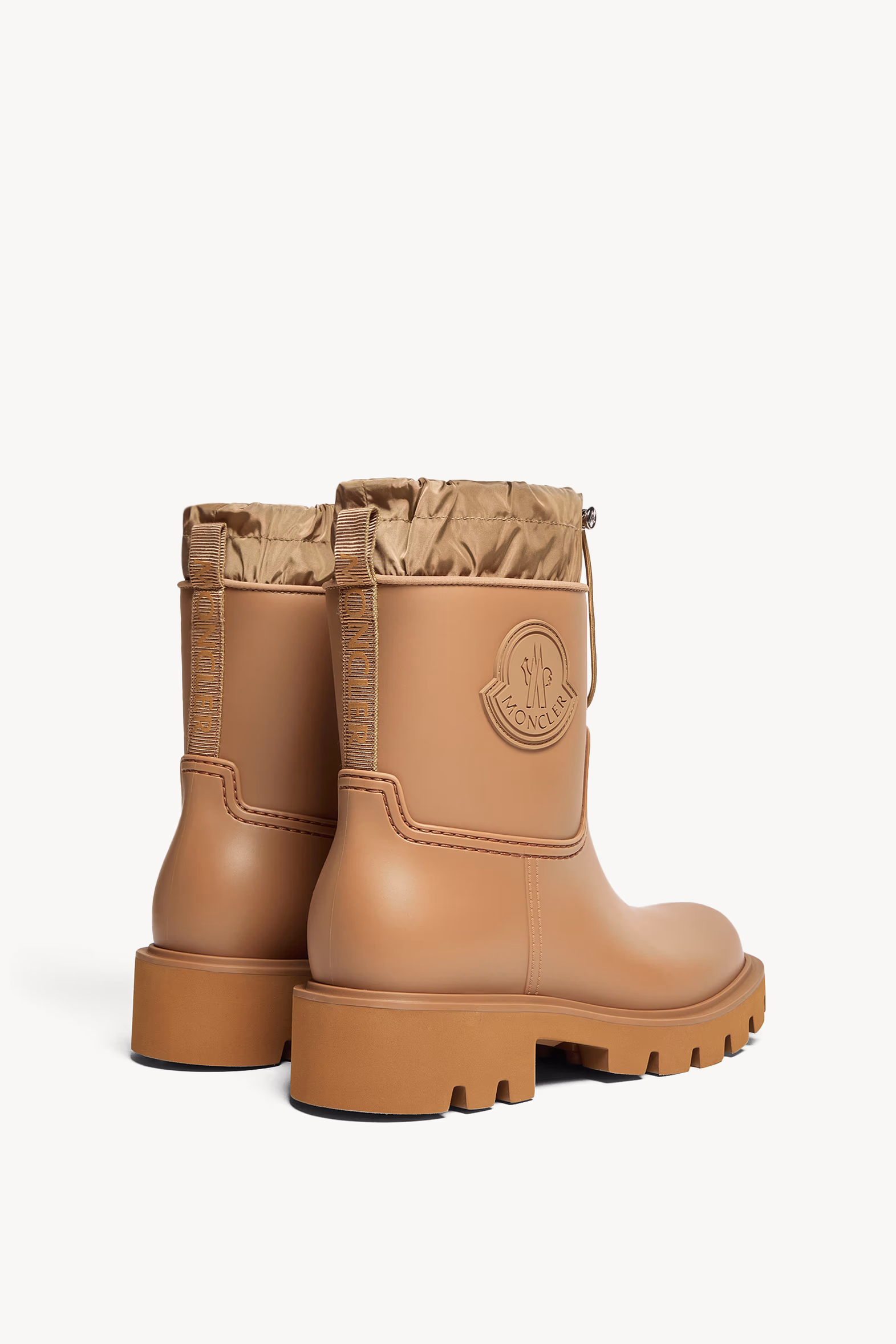 Kickstream Rain Boots Women Light Brown Moncler 5